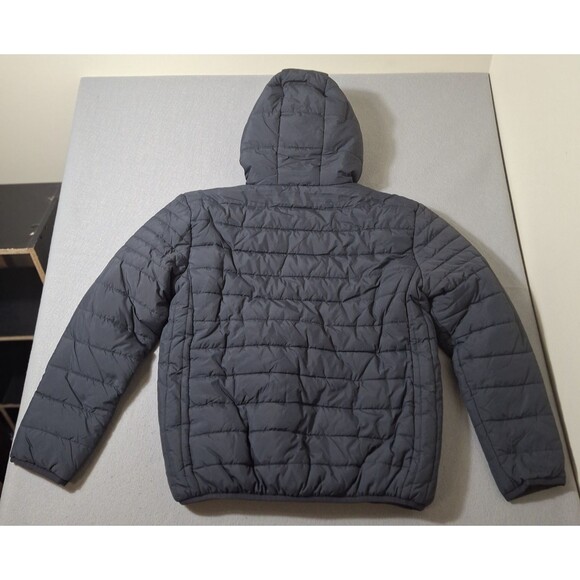 SPIRE BY GALAXY Sherpa Lined Hooded Puffer Jacket Men's Small Charcoal NWT - Picture 12 of 15